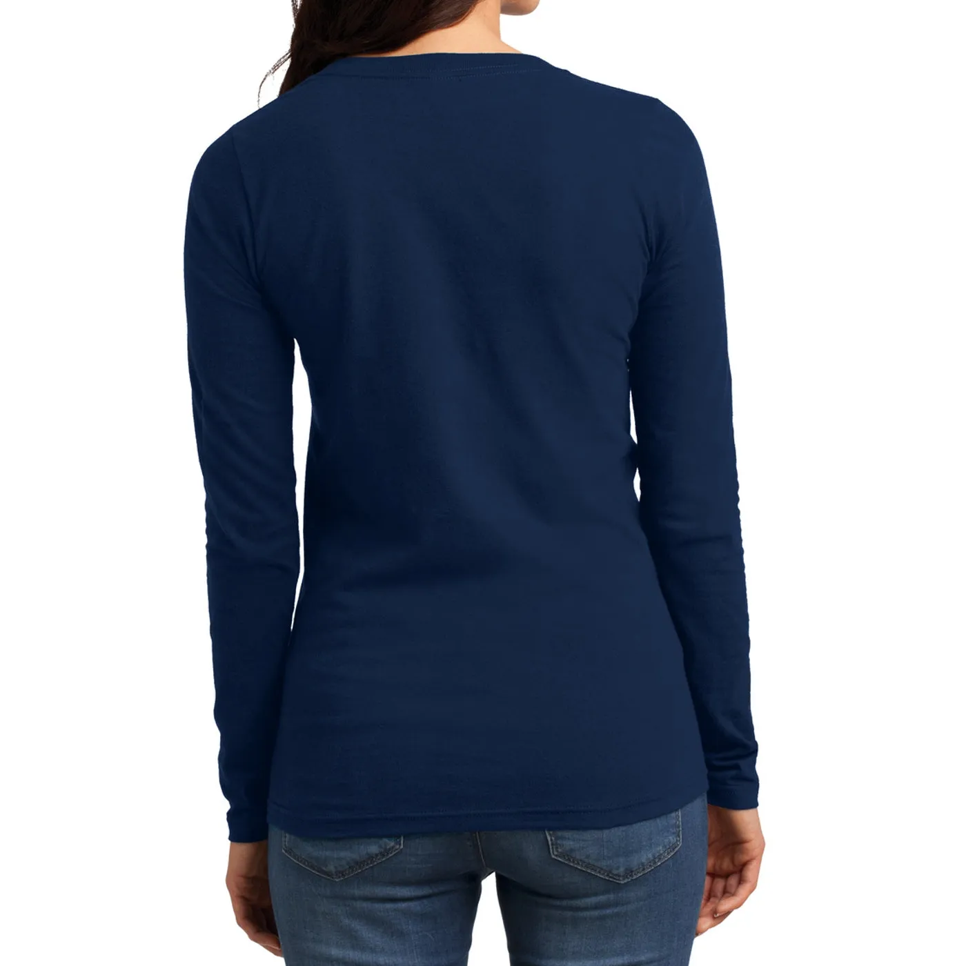 Women's Juniors The Concert Tee Long Sleeve V-Neck