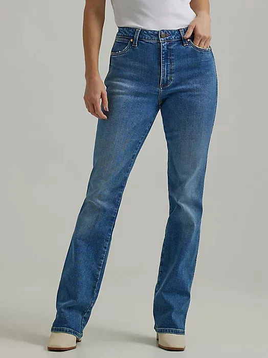 Wrangler Retro Women's Bailey High Rise Bootcut Jean in Ember